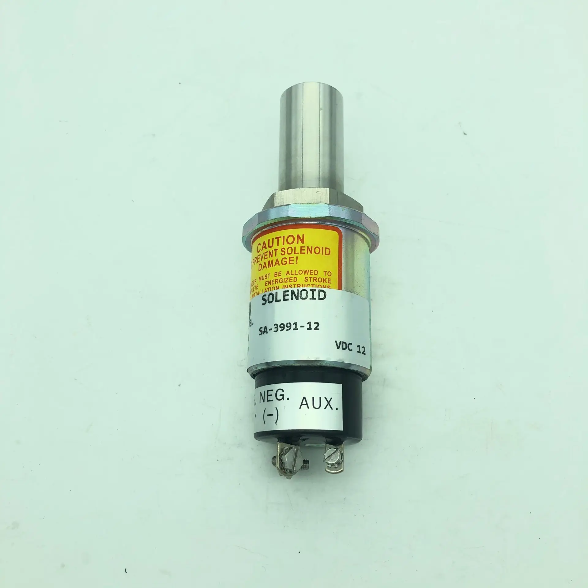 SA-3991-12  stop solenoid for Case-IH CS110 CS120 CS130 Tractor MF7250 MF7252 MF8160 Sisu Valmet 634 620