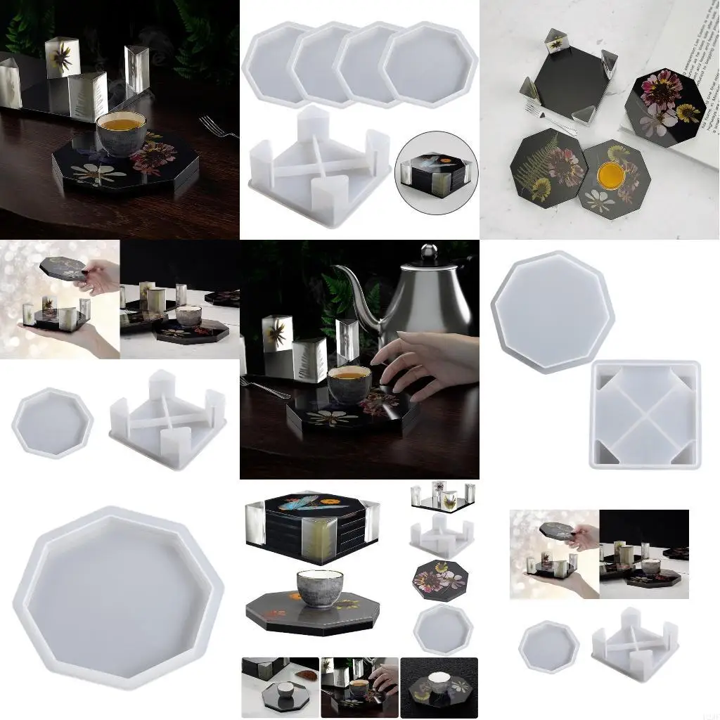 

Sturdy Silicone Octagonal Mould Accessory for Artistics Creation
