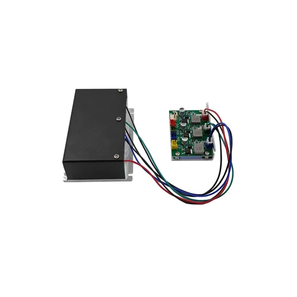 

RGB 5W- R: 638nm-1W/G: 520nm-1W/B: 450nm-3w Color Laser Stage Llight LED Laser Module TTL