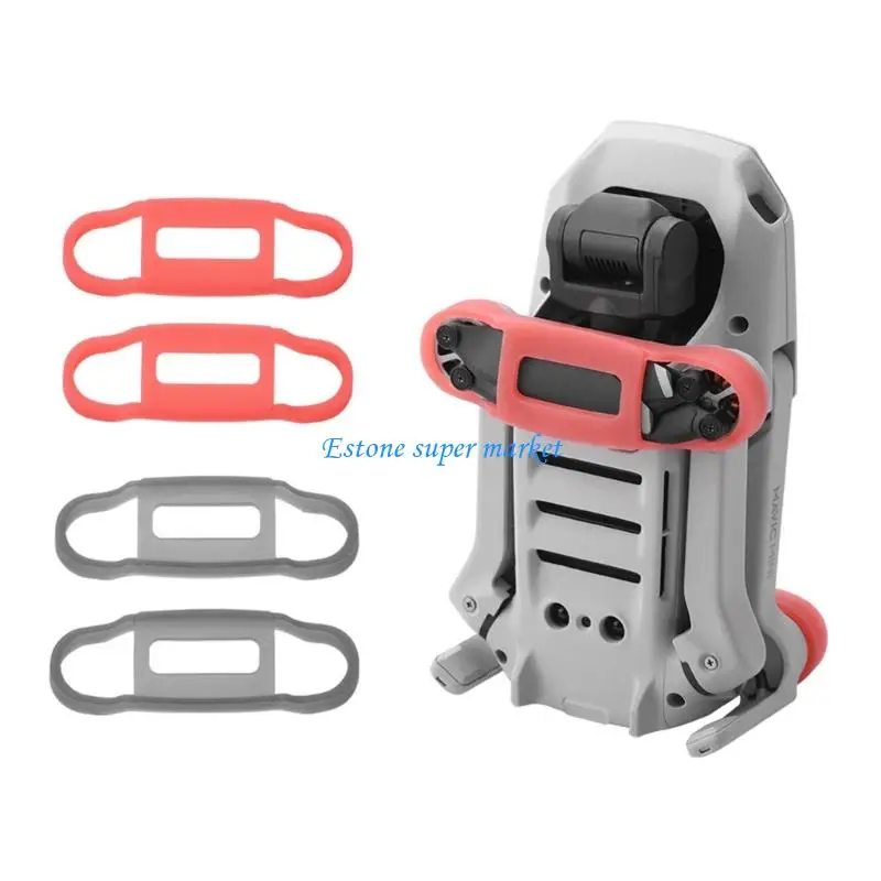 

090B Twin Propeller Lock Clips Protectors Silicone Stabilizer For Easy Transport