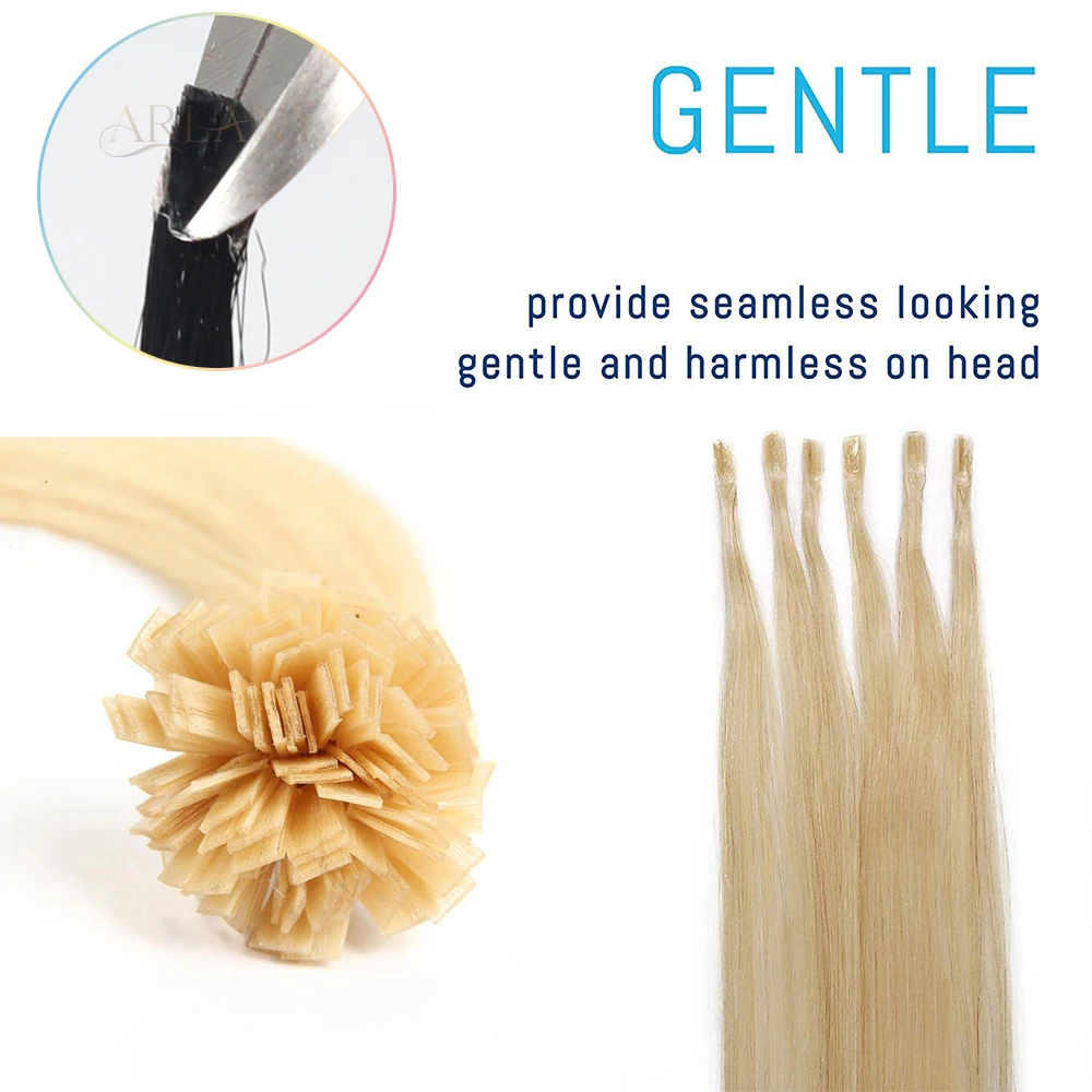 Haarverlängerungszange, Keratin-Bonding-Schneiderzange mit geraden Handscheren aus Edelstahl, Gartenscheren, Klingen – Detail 12