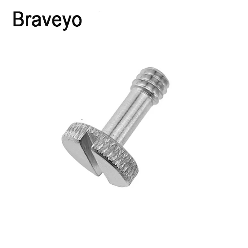 1/4 3/8 inch Camera Screw Quick Release Screw Dslr plate Fix Screw Tripod Ballhead Mount Adapte Photography Accessories
