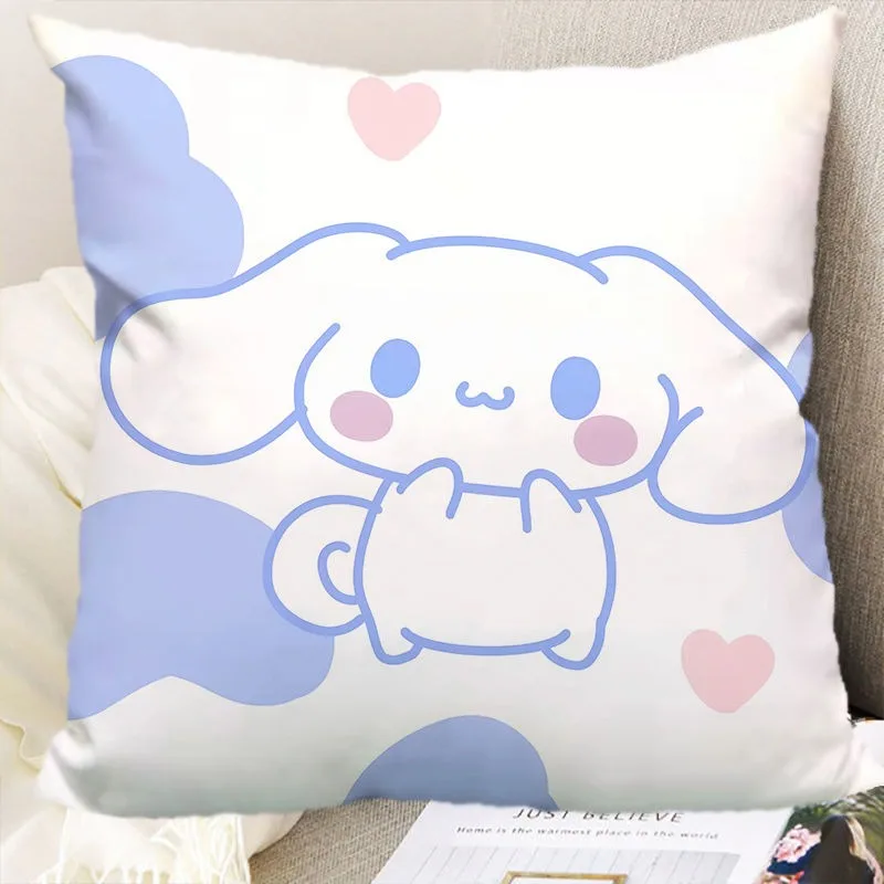 Cartoon Sanrio pillow case big-eared dog Laurel dog room decoration pillowcase living room sofa cushion cover home decoration