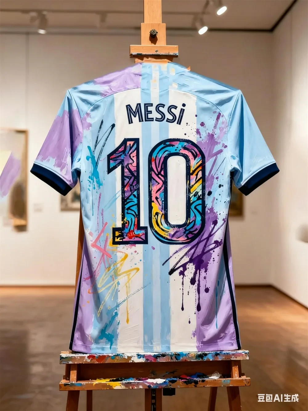 Messi Style Kids' Football Jersey