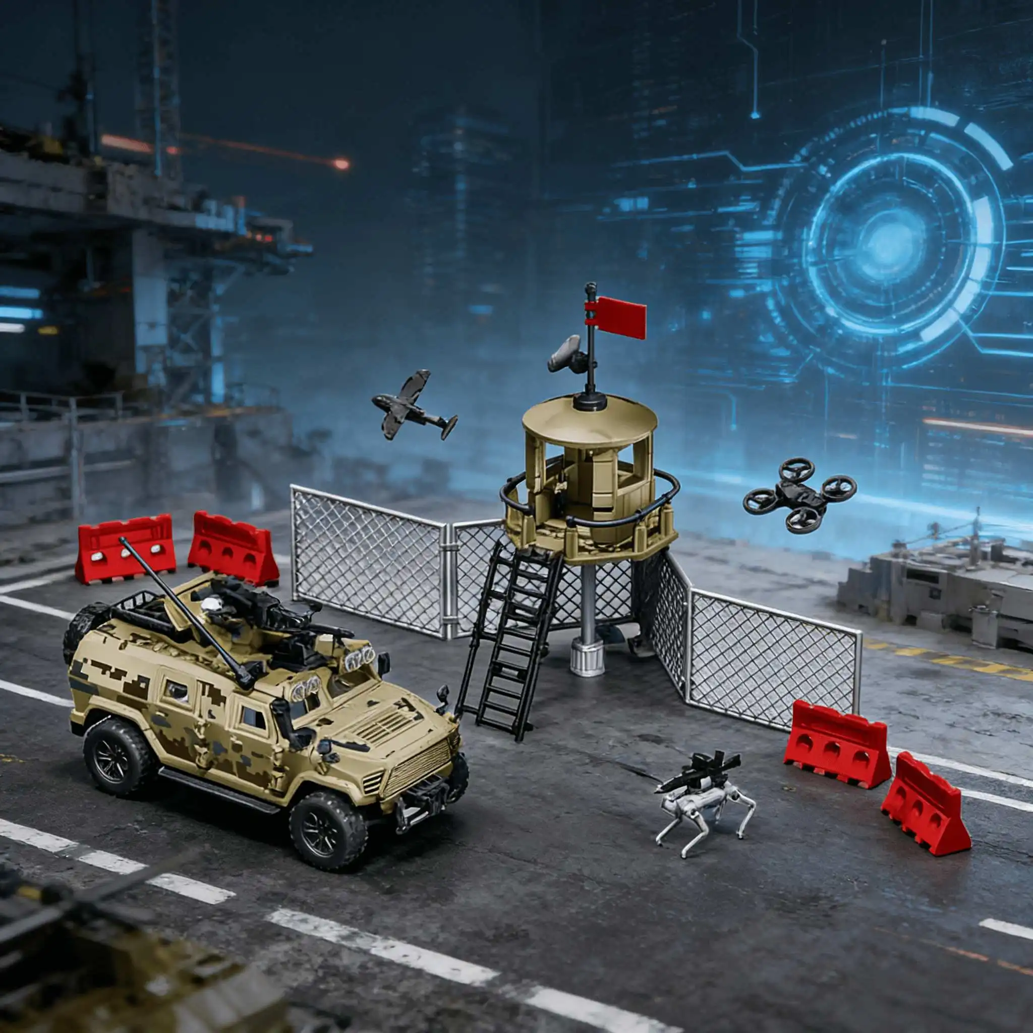 

Special Forces Modern Warfare Military Army Soldiers The Hurt Locker Armored Vehicle Assembly Building Blocks Bricks Model Toys