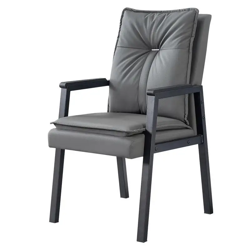 

Home Office Seat Leave-in Technology Cloth Conference Chair Chess and Card Room Solid Wood Sedentary Mahjong