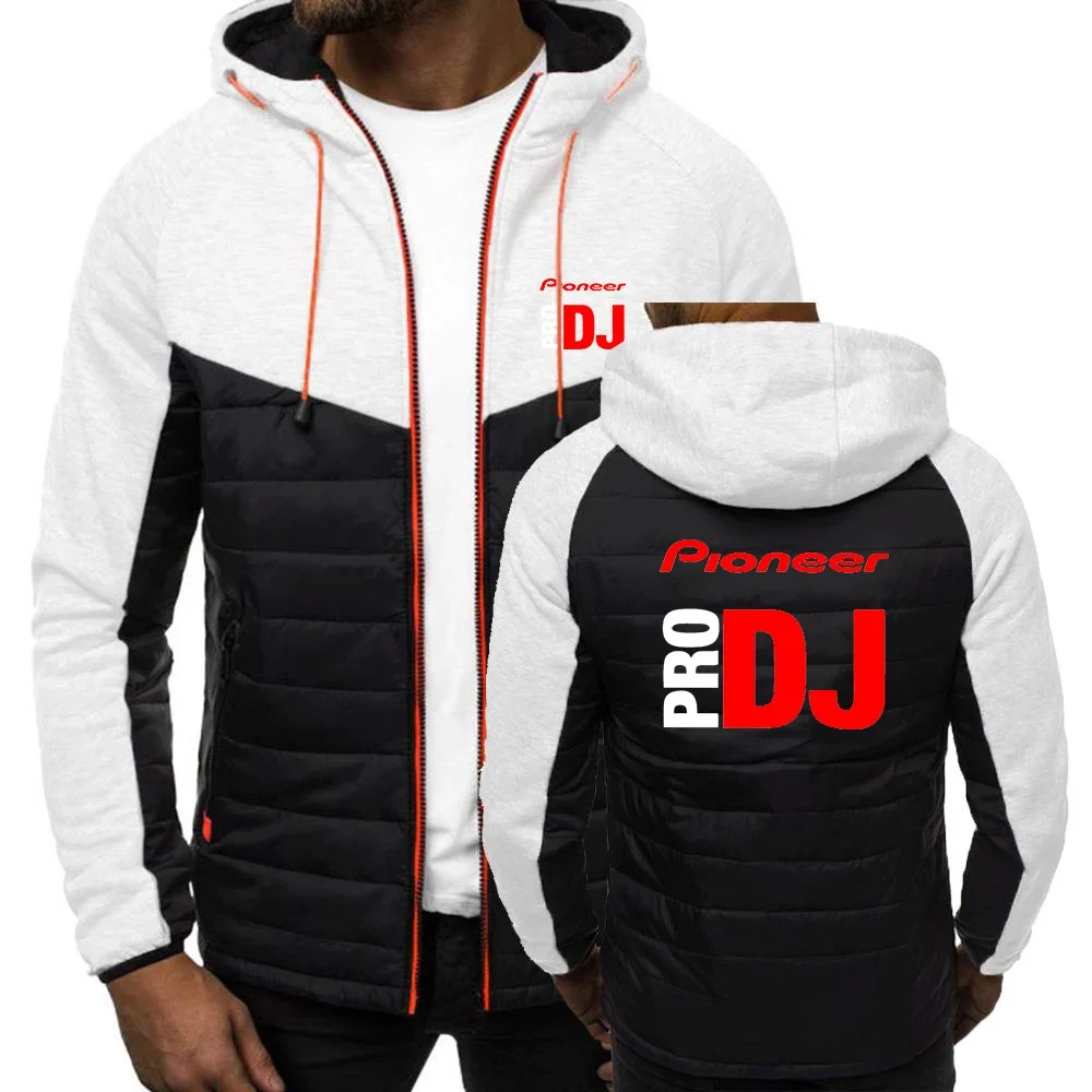 DJ Pioneer PRO 2024 Men's New Cotton Jacket Print Sport Zipper Comfortable Hoodies Outerwear Fashion Harajuku Leisure Coats Tops