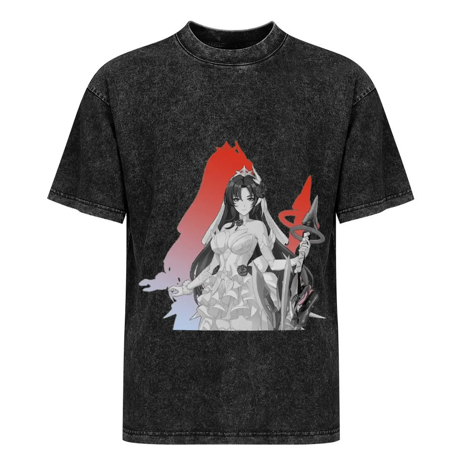 Honkai Impact 3rd - Himeko Bride T-Shirt man clothes graphic t shirt vintage oversizeds sports fans mens shirts graphic tee image 3