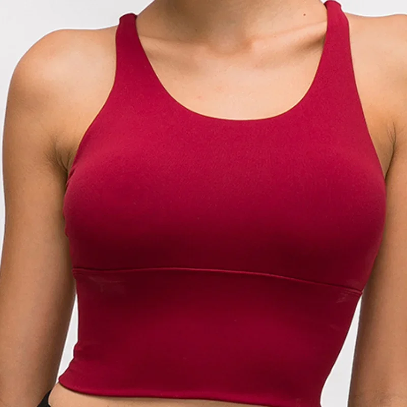 Solid Color Yoga Tight Sports Bras For Women 2024 Women's Fitness Zipper Bra Sportswear Woman Gym Training Female Crop Tops