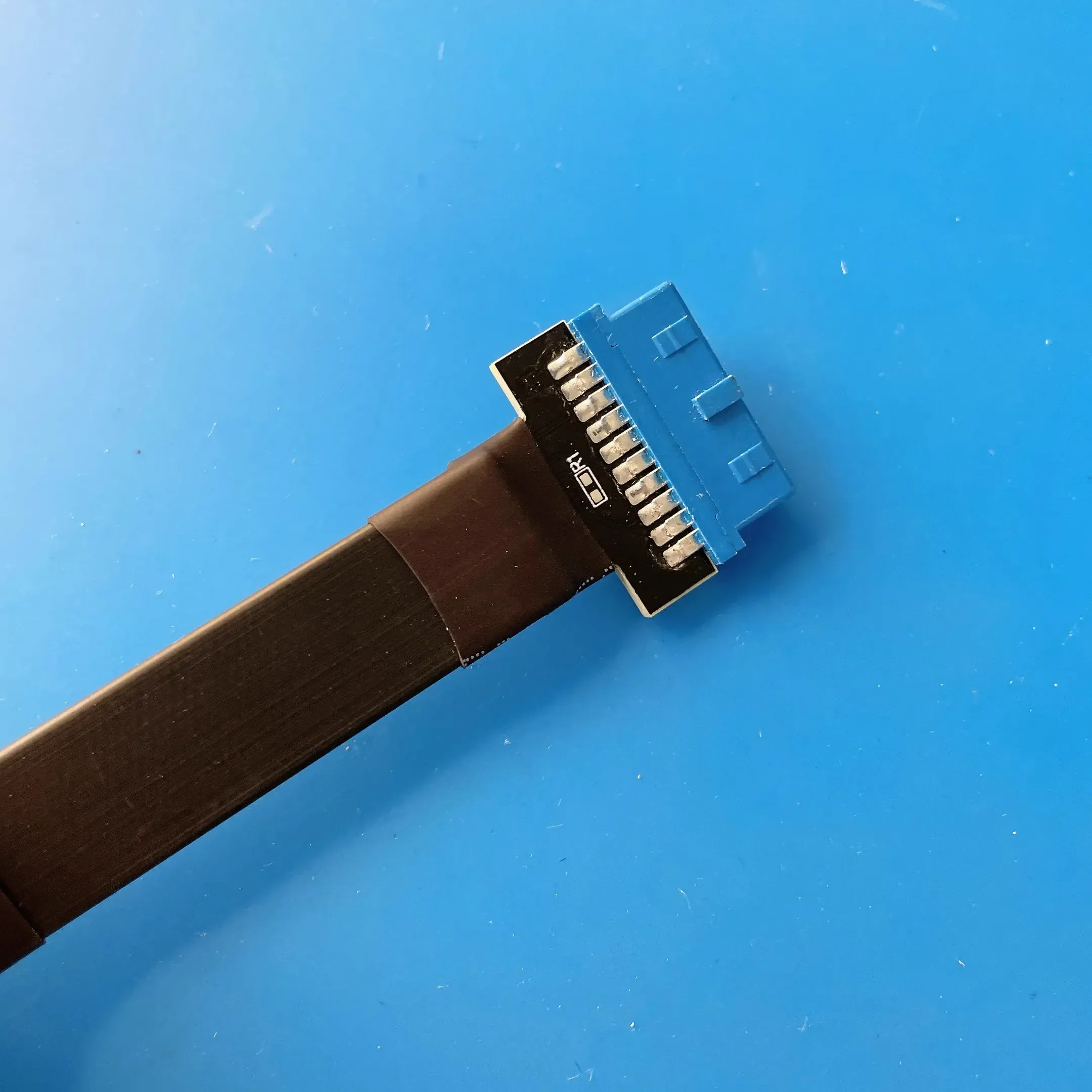 USB 3.0 منفذ أزرق داخلي إلى USB 3.0 نوع C الجبهة نوع E محول 20 دبوس إلى 19 دبوس محول للكمبيوتر اللوحة الأم موصل USB3.0