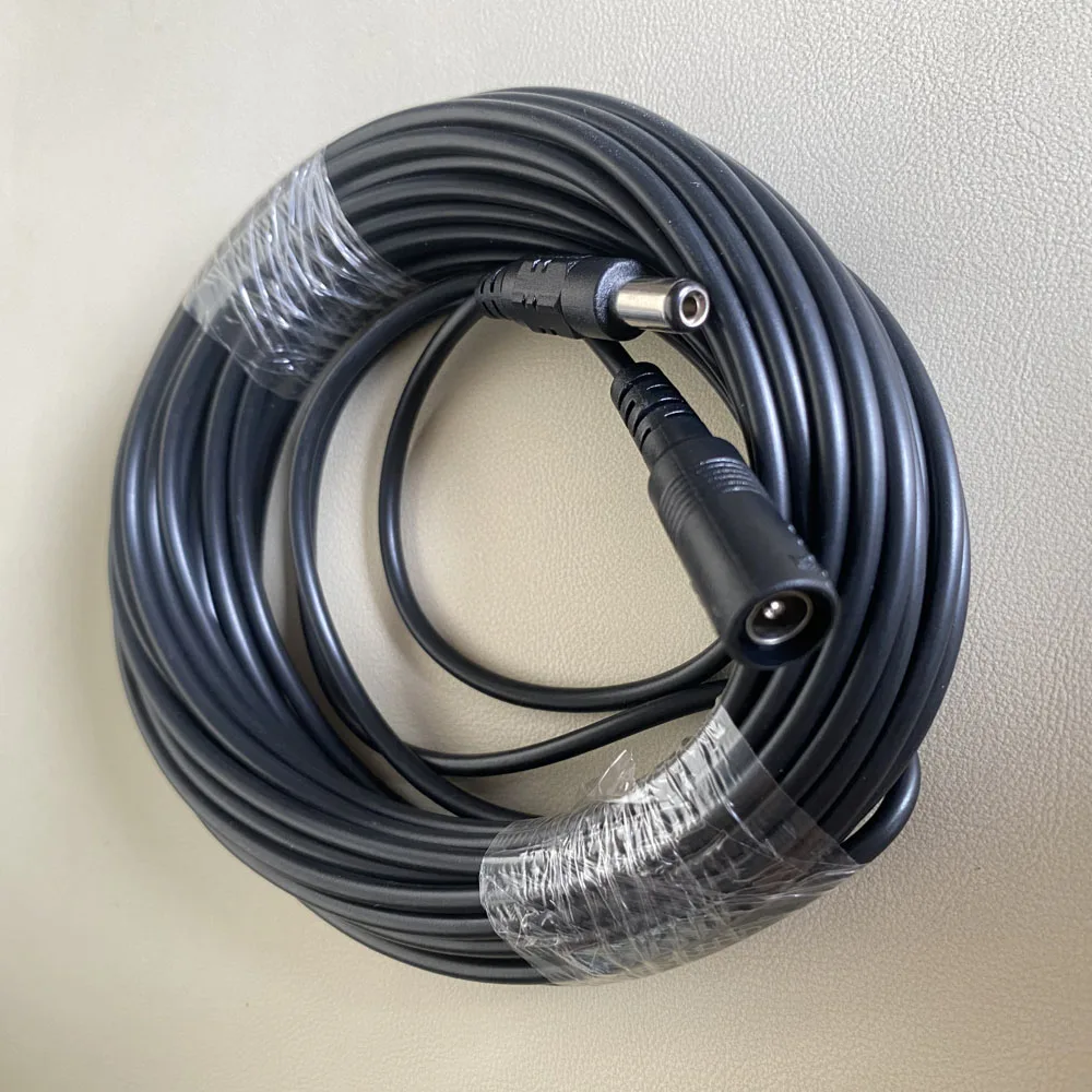 DC 12V Power Extension Cable 5 10 Meter 16ft 32ft 5.5 x 2.1mm Socket Plug Connector Adapter for CCTV Security IP Camera & Router