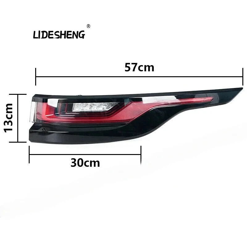 LR111108 LR181912 LR093427 سائق الجانب الأيسر الذيل ضوء مصباح ليد خلفي لاند روفر رينج روفر حلقي 2018-2024 #4