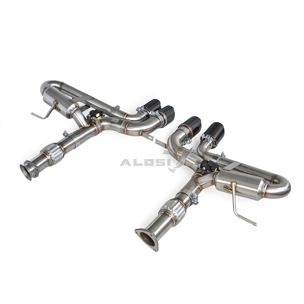 

Cat back exhaust for Chevrolet Corvette C8 Z06 2019-2023 stainless steel high-performance exhaust with valve Cat back exhaust