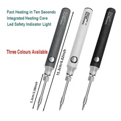 Wireless Charging Electric Soldering Iron Solder Iron USB 5V8W Fast Charging lithium battery Portable Repair Welding Tools