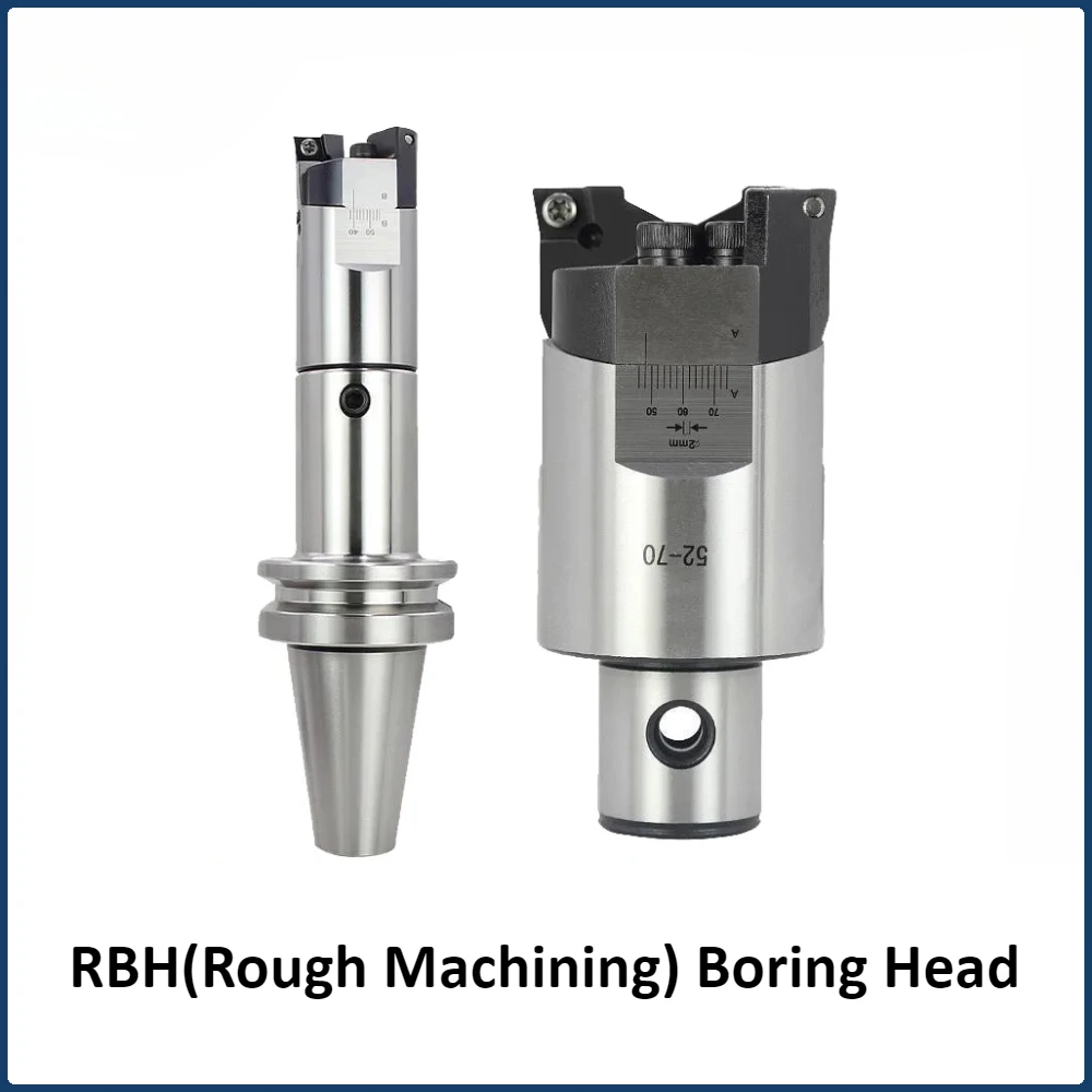 

CNC Adjustable RBH Double-Edged BT30 BT40 SK40 Tool Holder RBH Boring Bar Cutter Handle LBK Rough Boring Head