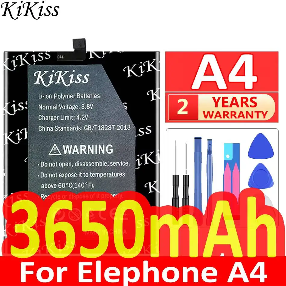

Mobile Phone Battery For Elephone A4 3650mAh Premium Replacement