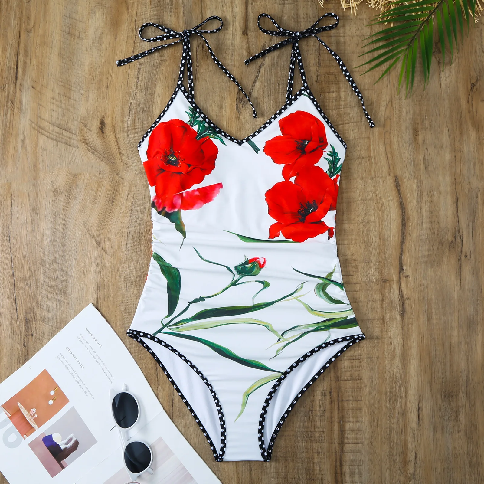 2025 جديد مثير بيكيني قطعة واحدة ملابس السباحة تنورة شيفون تنّورة ملفوفة بدلة الكتف ملابس السباحة الشاطئ جمع غطاء البطن المحافظ