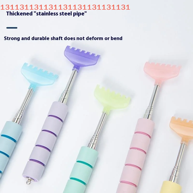 

7 Claws Extendable Portable Telescoping Metal Back Scratchers Hand Massager With Handles For Thanksgiving Birthday Gift