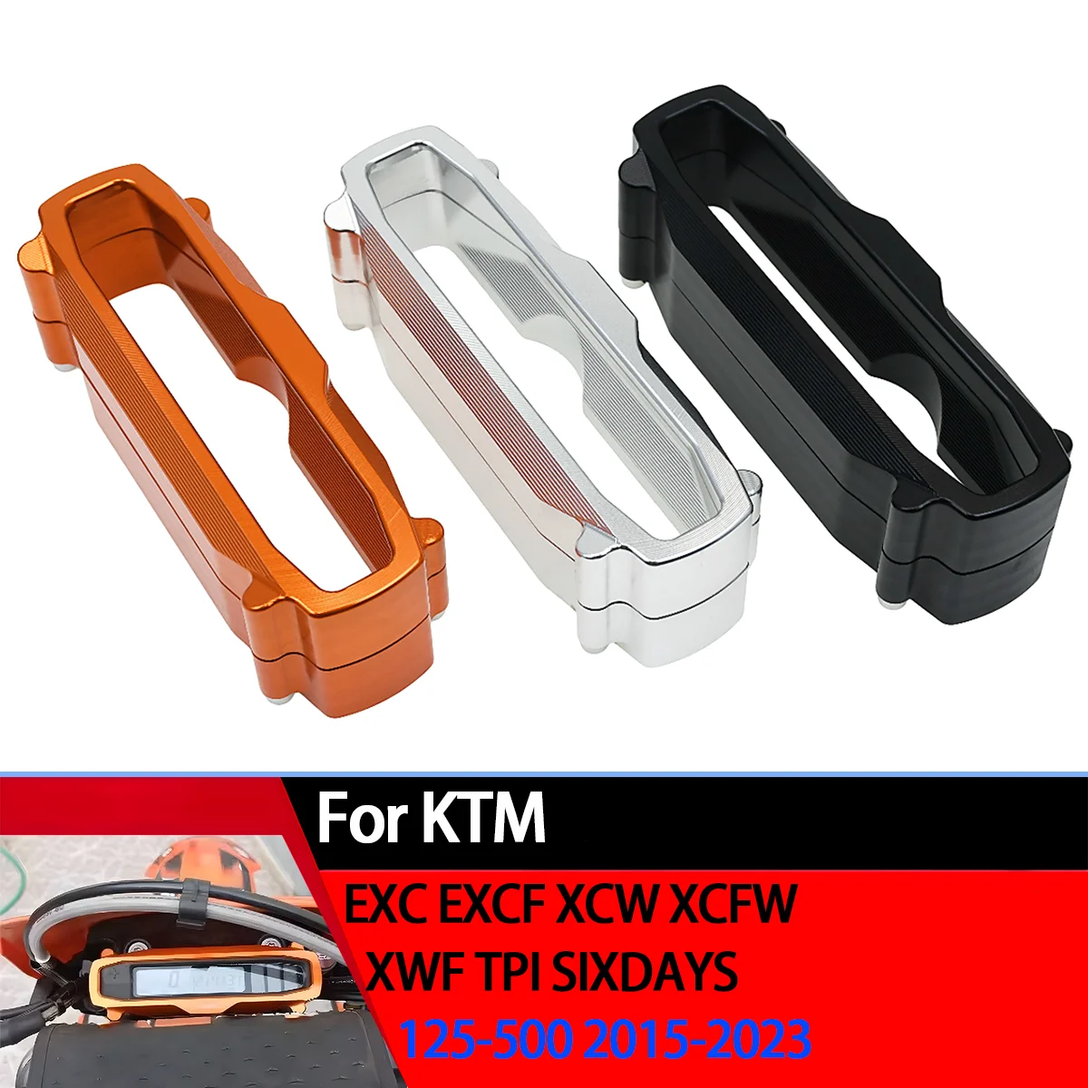 

For Husqvarna FE250 FE350 FE450 FE501 FE501S 2024 For KTM XCW XCFW EXC EXCF 2015-2024 Odometer Speedometer Cover Protector Guard