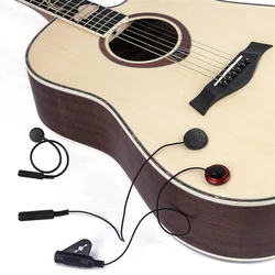 Acoustic Guitar Pickup Professional Sound Hole Resonance Double Classic Guitar Pickups Musical Instruments Accessories