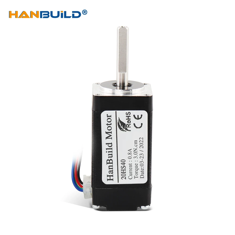 Imagem -05 - Motor Deslizante Prático Nema8 para a Impressora 3d Pcs 20hs40 0.8a 30 mm