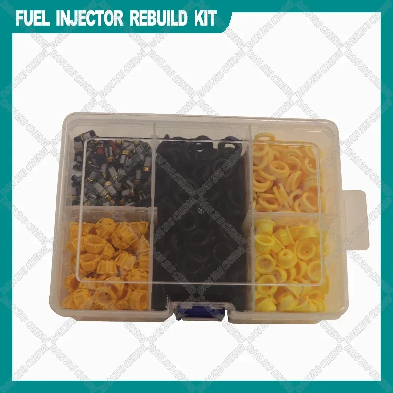 

1000pieces Fuel Injector Service Repair Kit Filters Orings Seals Grommets for BMW Ford Dodge Bosch fuel injector 0280150943