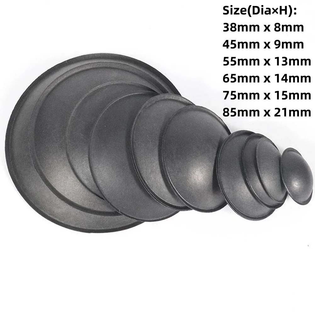 

2x 38-85mm Audio Woofer Speaker Cap Dust Cap Dome Cover ReplacementsAccessorie Oiled Cloth Hat Trumpet Hat Pro Audio Equipment