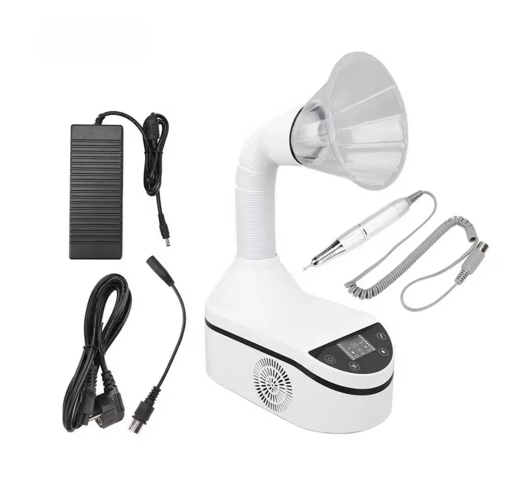 Professional Multifunctional Vacuum Cleaner Brushless Motor Nail Dust Collector with Nail Drill