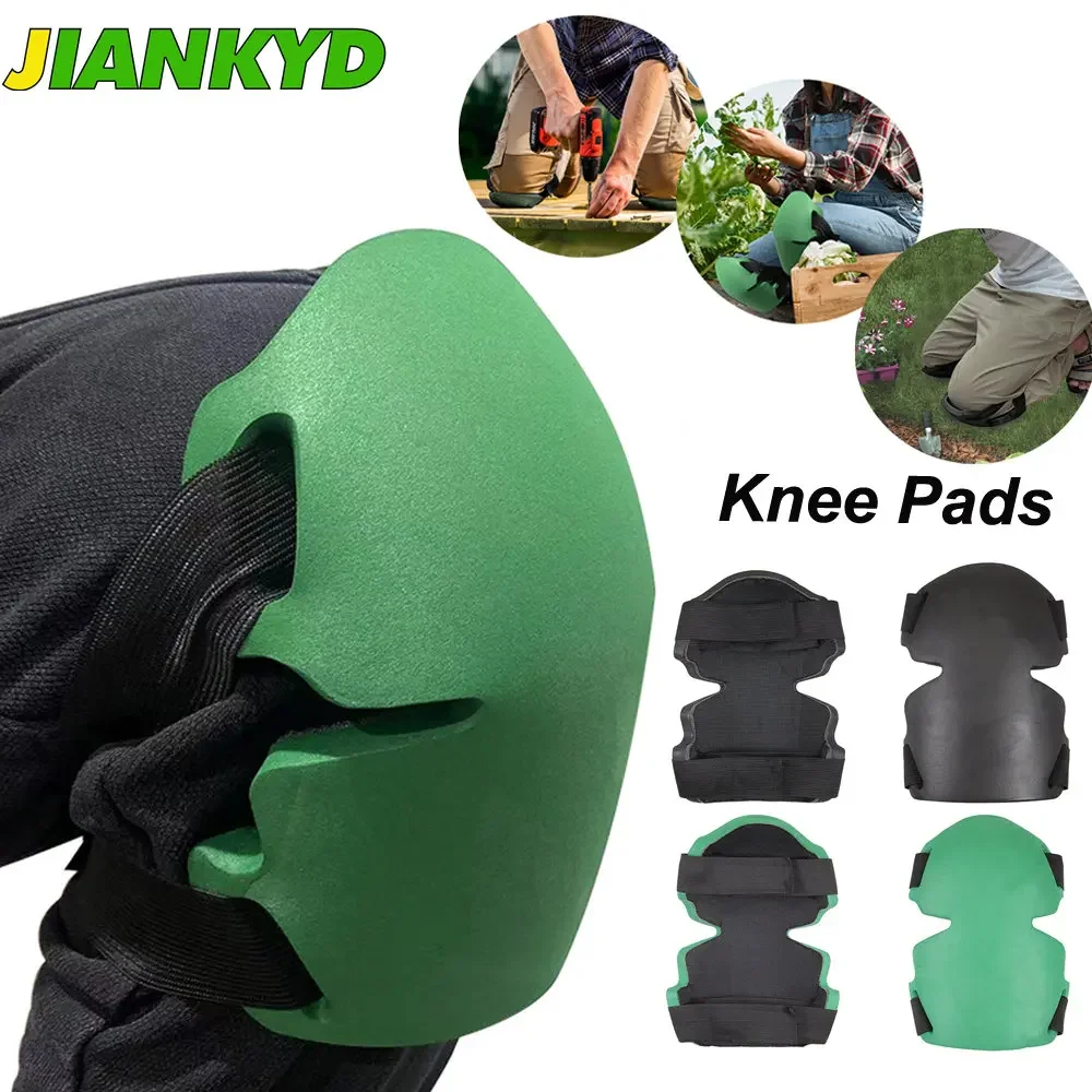 JIANKYD 1Pair Knee Pads, EVA Knee Pads Knee Protective Pads for Men Women Construction Gardening Flooring