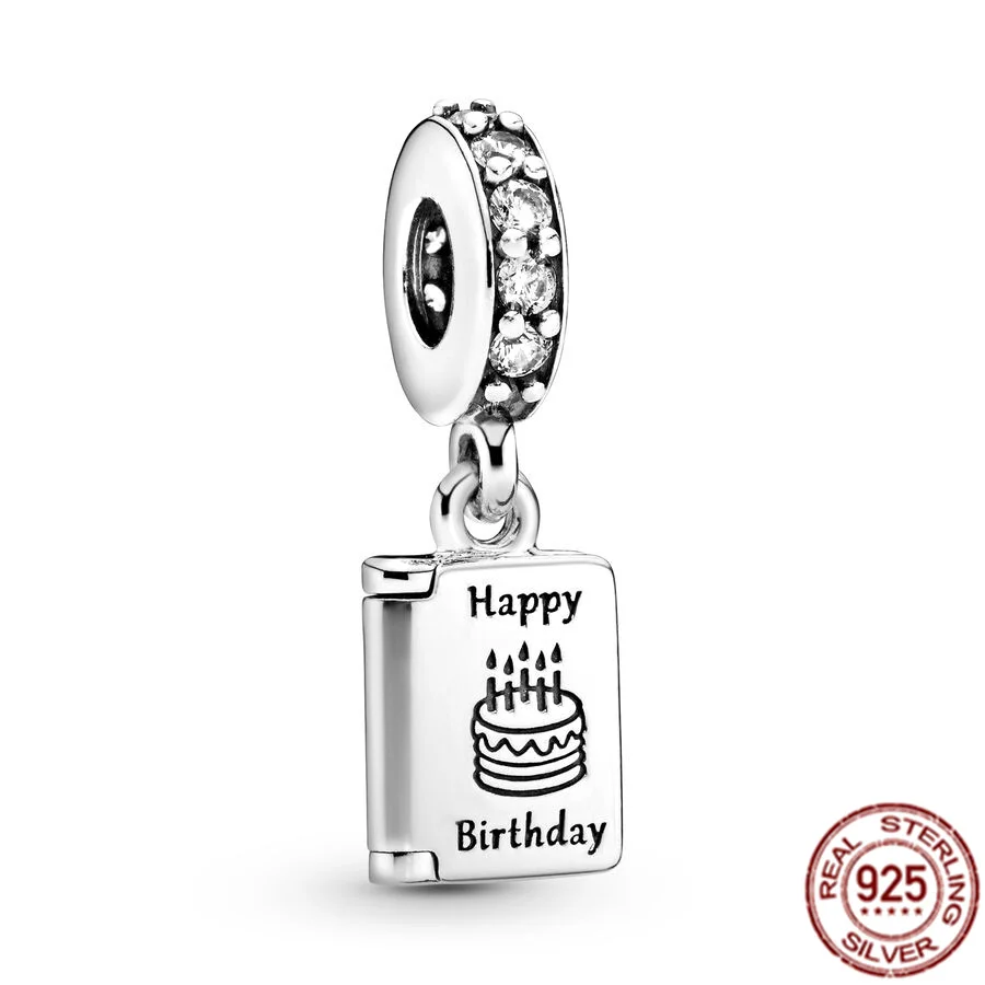 Breloques stéthoscope en argent regardé 925 authentiques, perles pendantes, cœur et couple manquant, adaptées au bracelet Pandora original, cadeau de bijoux