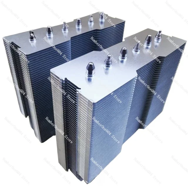 Tube Double Tower Radiator Large Copper Bottom CPU Radiator Multi-Platform Heat Dissipation Comparable Large Double Tower