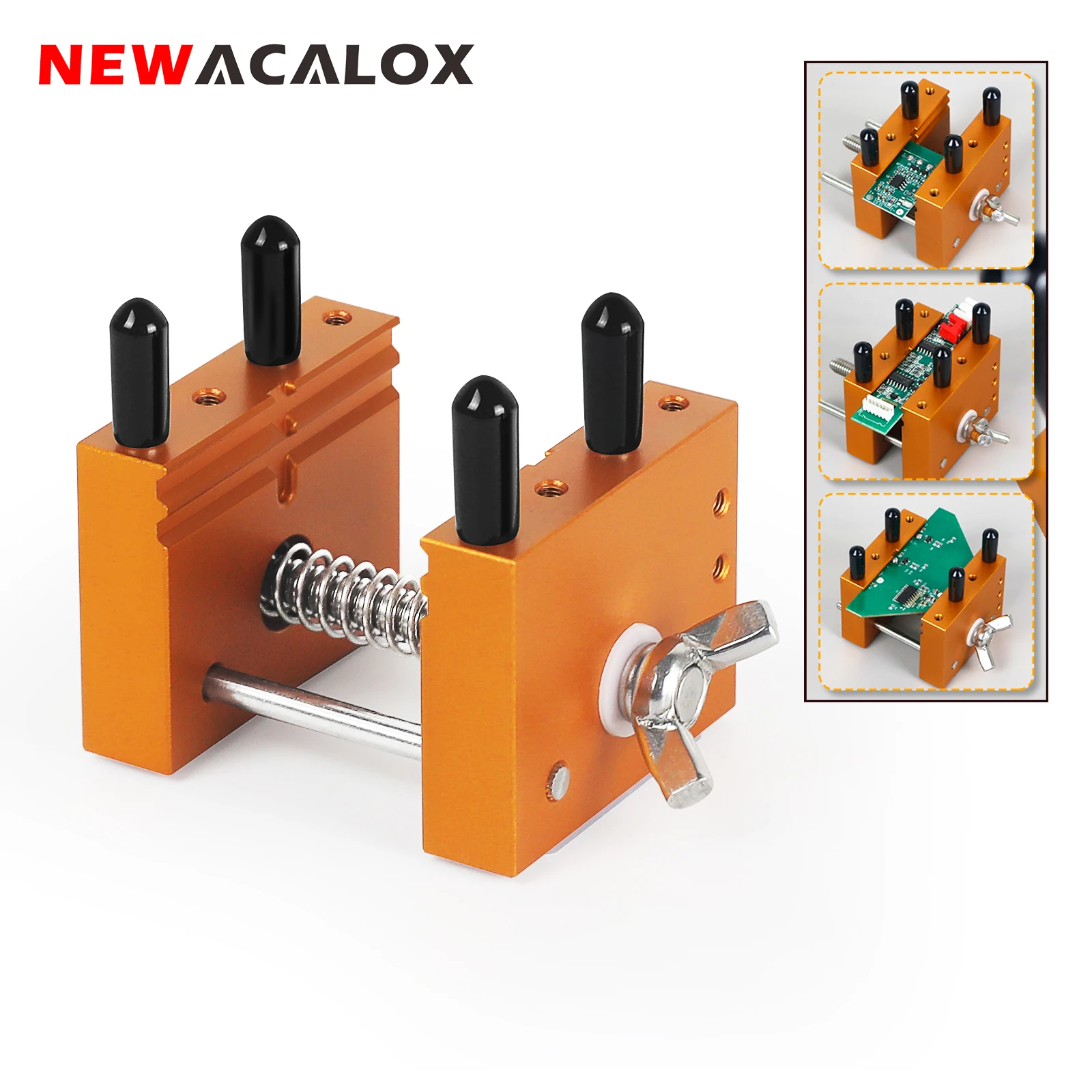 

NEWACALOX Soldering Helping Hands Adjustable PCB Circuit Board Holder PCB Holder Fixtute for Circuit Boards Electronic Repairing