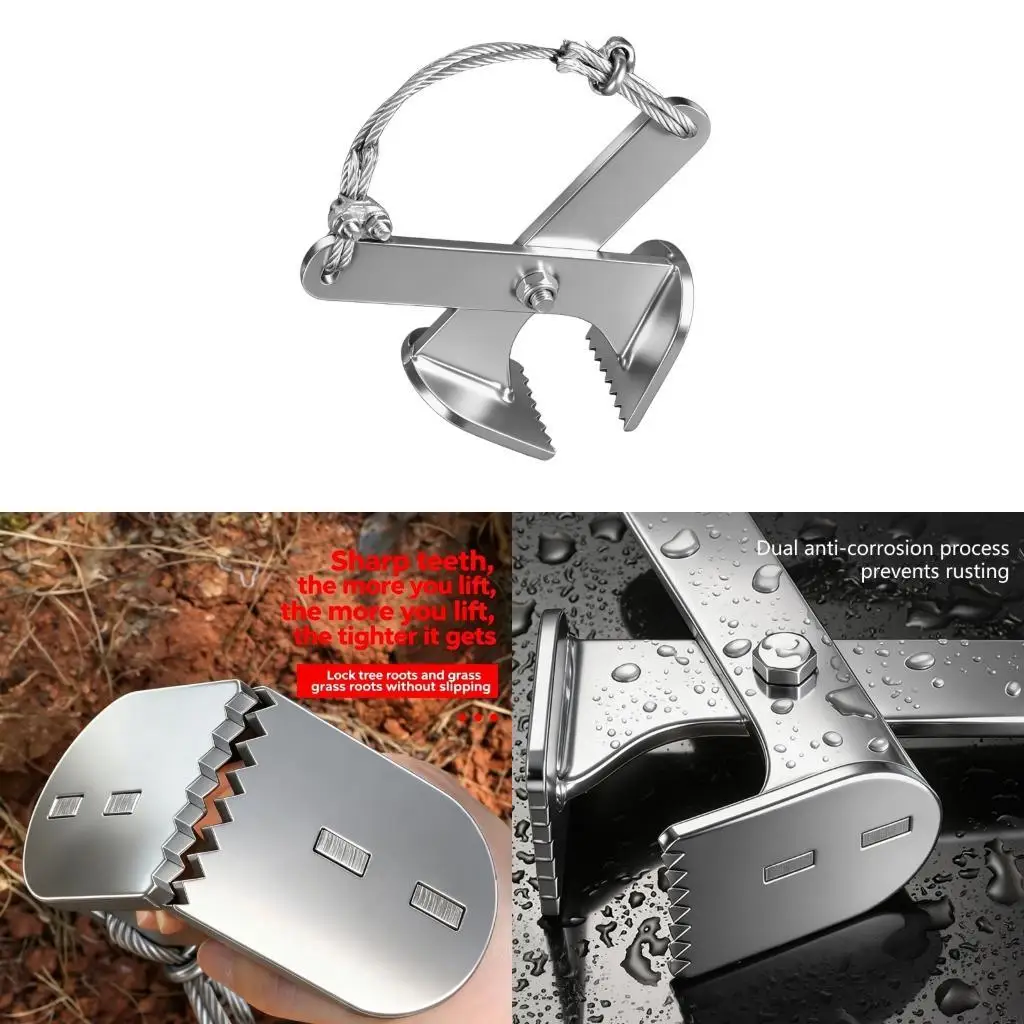 L43A Manual Root Remover Tree Root Puller Root Digger Tool Design To Uproots Small Trees And Shrubs Measuring 1-5cm In Width
