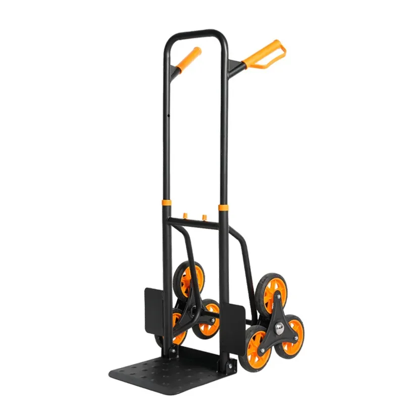 Steel Multi-functional Folding Trolley Flat Climbing Dual-purpose Ultra-high Load Portable for Home and Commercial Use