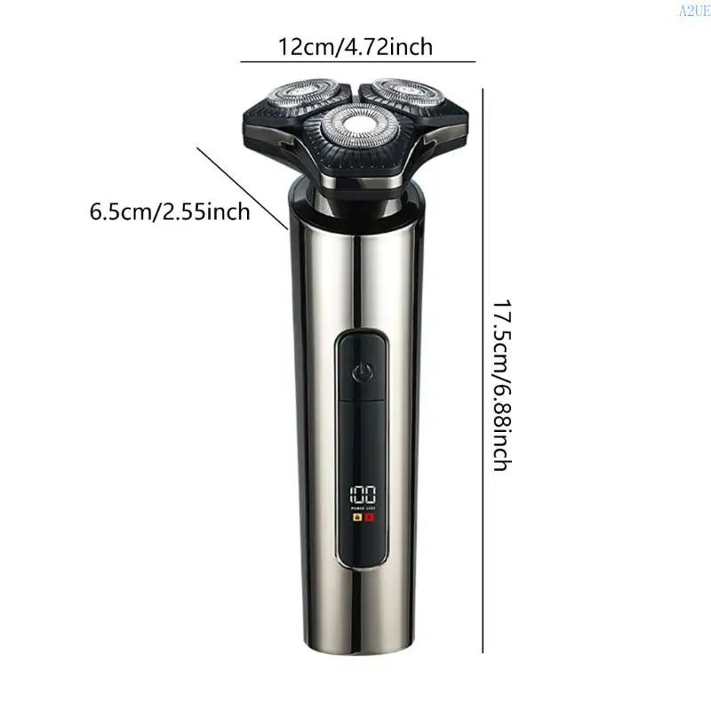 A2UE Fashion Small Electric Shaver IPX7 قابلة لإعادة الشحن الملمس ABS