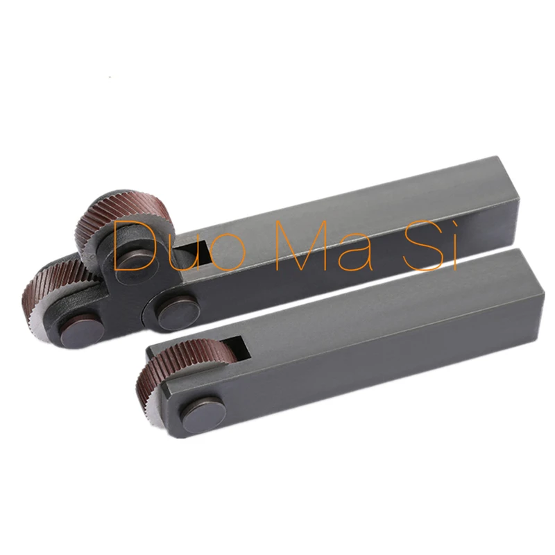 High quality mesh knurling tool holder / straight wheel single wheel linear pitch knurling suit steel lathe embossing wheel mesh