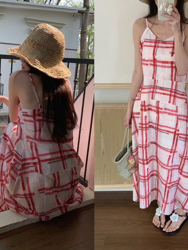 Шикарный жилет в клетку с v-образным вырезом в стиле ретро, жилет для похудения Dr Svel, женская модная летняя юбка 202, Sle Dr