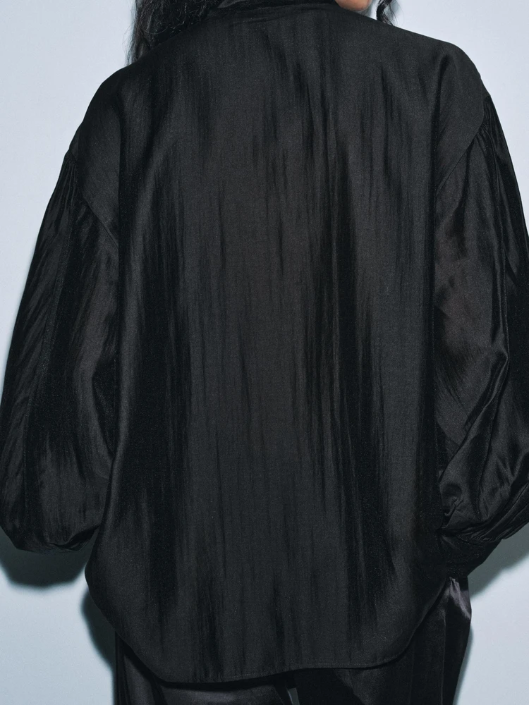 New Winter 2025 Women's Faion irt with  Knot Design Drapey Sle Versatile Quali Miao Ethnic Stage Costume