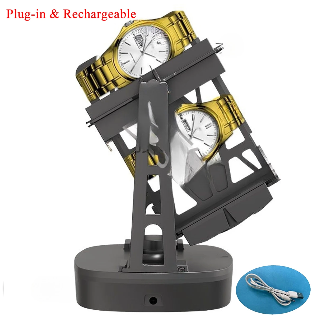 Automatic Watch Winder Self-Winding Device Watches Mechanical Rotomat Wind-Up Small Watch Shaker Mechanical Watch Winding Device