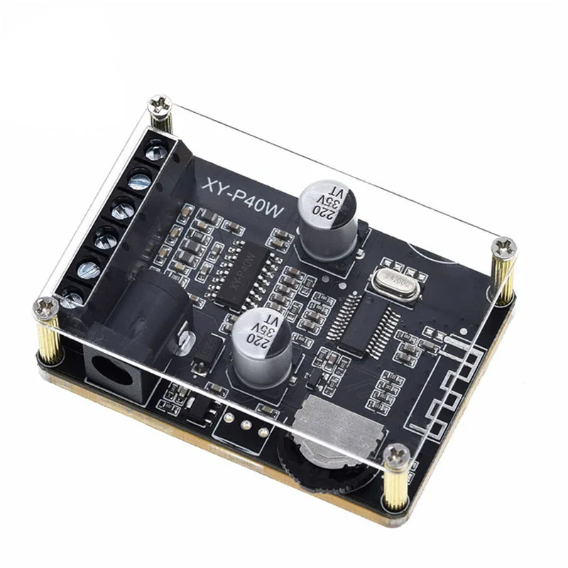 

1/2/5/10/30Pcs XY-P40W Stereo Bluetooth Power Amplifier Board 12V/24V High-Power Digital Power Amplifier Module 30W/40W