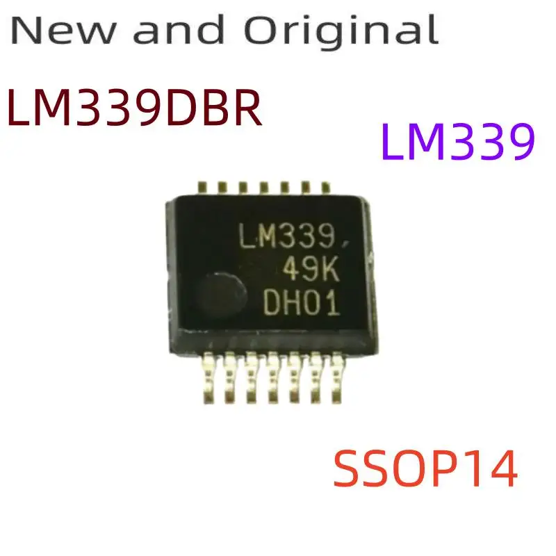 

LM339 LM339DBR SSOP14 QUAD DIFFERENTIAL COMPARATORS