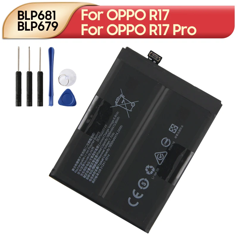 

2024 годы BLP681 BLP679 Аккумулятор для телефона OPPO R17 R17Pro R17 Pro