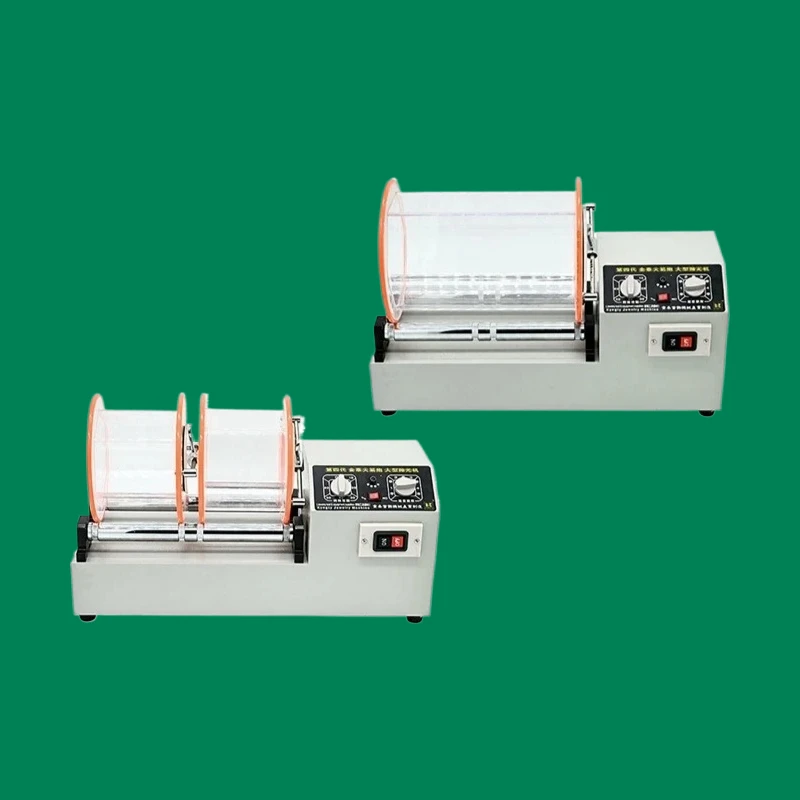 KT-1320 Polishing Machine 19KG Four-Speed Adjustment Work Timing Coin Cleaning Large Jewelry Polishing Equipment for Metal Craft
