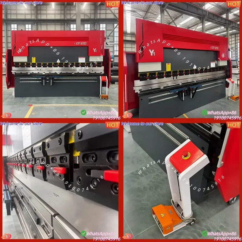 2026Hot Easy to Use Automatic Metal Bending Machine Hydraulic 110t 200t 250t Customize Press Brake Machine