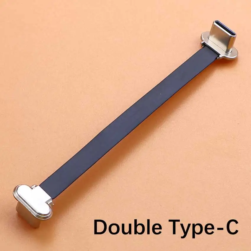 Micro USB Type-C Connector 2Pin 3Pin FPC Flexible Flat Cable Male Power Charging Wire For Wireless Charge Back Clip DIY Repair