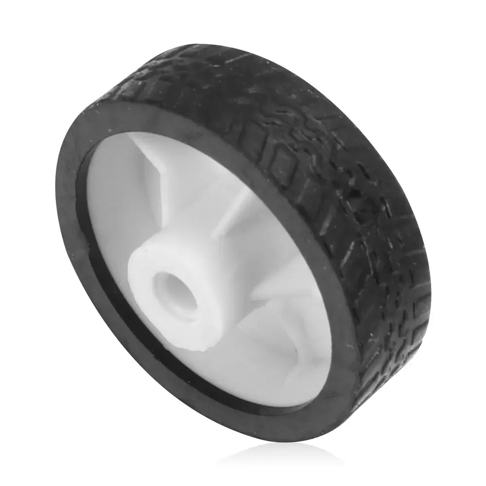 10 pz Regalo FAI DA TE Giocattolo Pezzi di Ricambio Accessori Mozzi Ruota 1.5X4.5X13.5mm Pneumatici Aggiornamento Ruote Pneumatici di Gomma