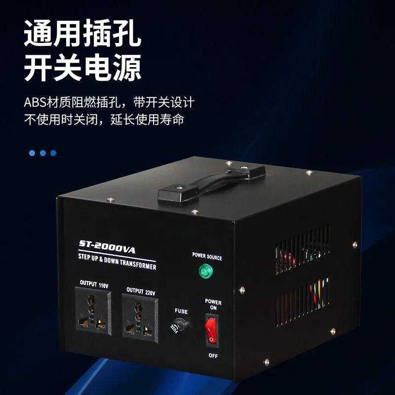 Export household wholesale 220v to 110v lift transformer 110v to 220v voltage small
