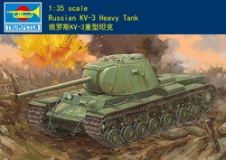 Trumpeter 09544 1/35 Russian KV-3 Heavy Tank Armor Plastic Assembly Model Kits