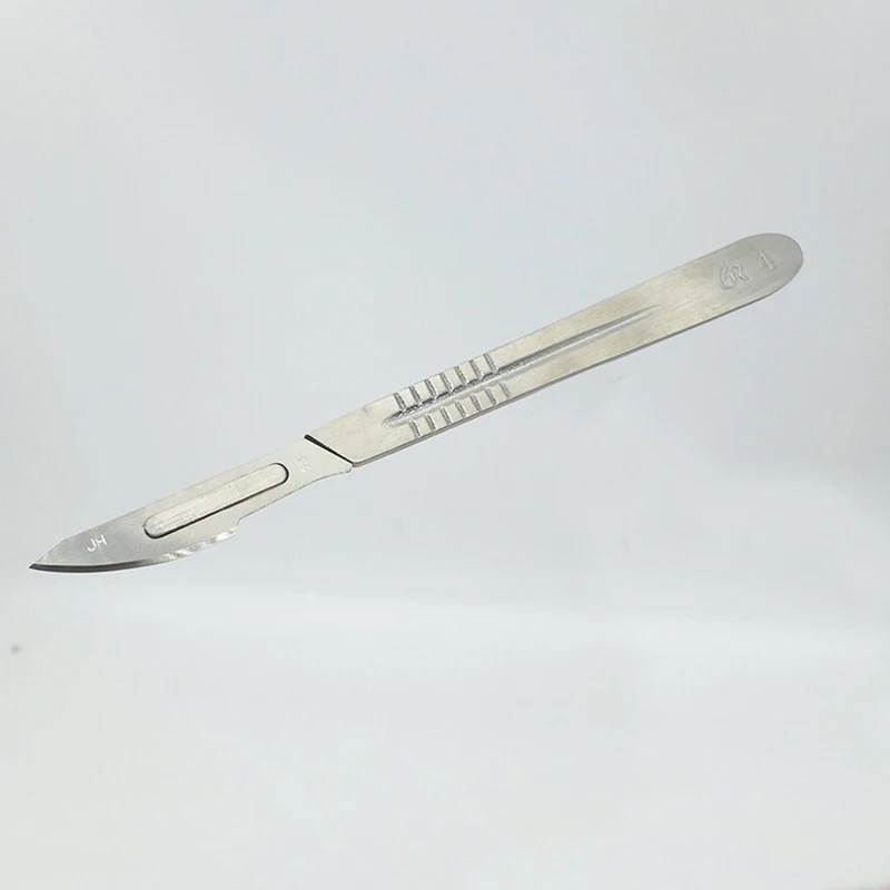 Scalpel et Manche pour Dermaplaning Dentaire, Coupe Médicale, Réparation de PCB, Générateur d\'Animaux de Laboratoire, Couteau, 10 Pièces, #10 #11