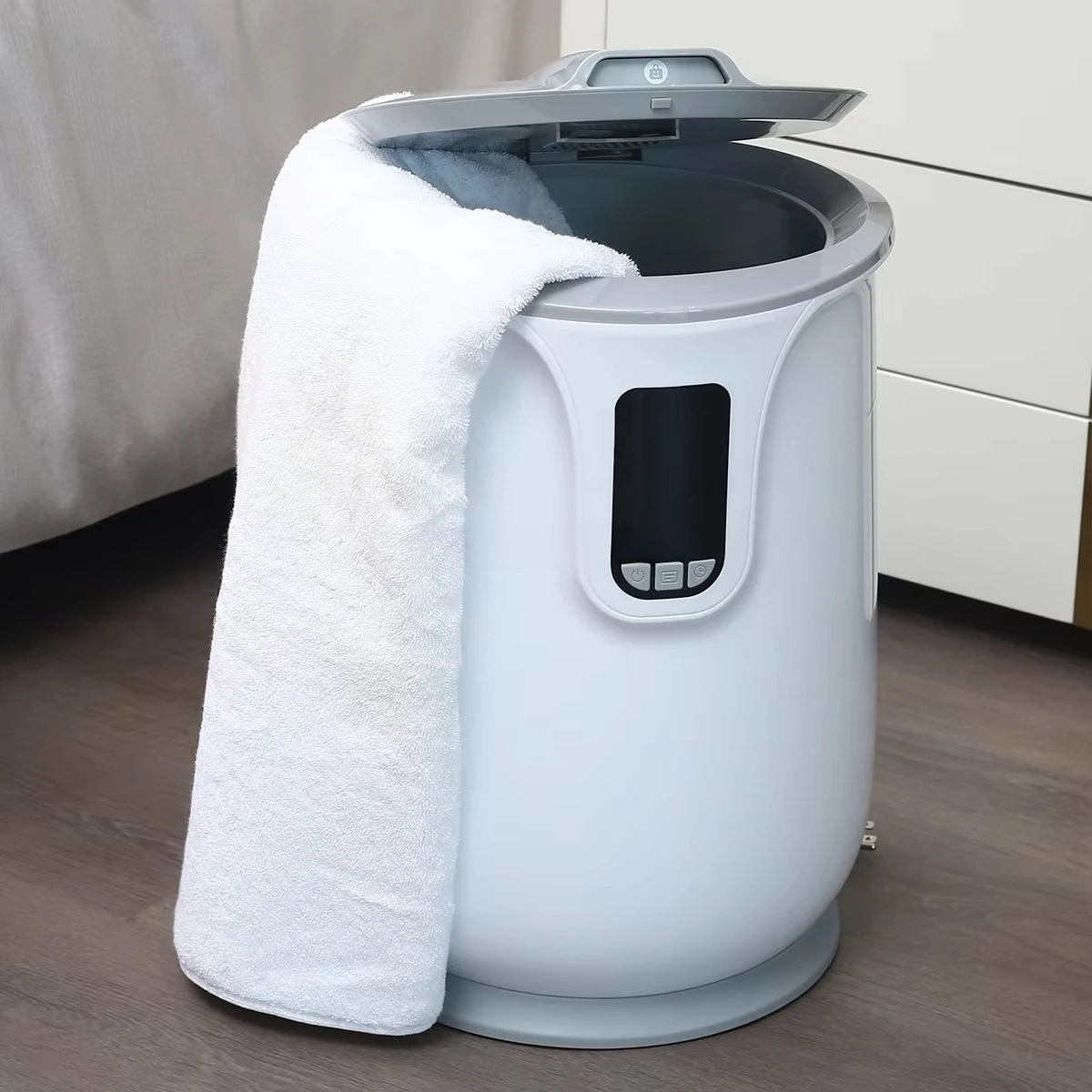2024 Safety LED Display Bucket Warmers 20L Hot Towel Warmer For Bathroom